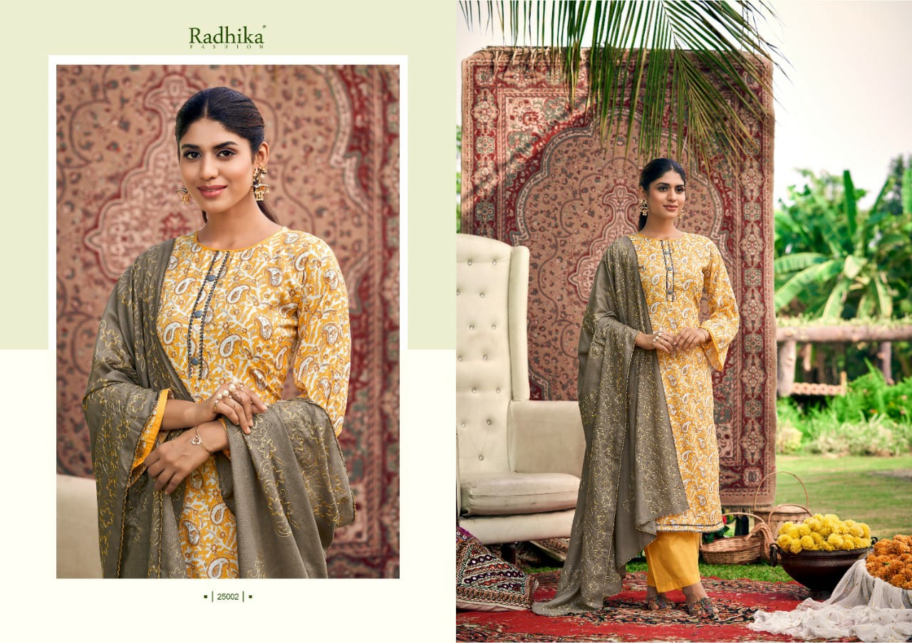 Azara Blossom 9 Casual Daily Wear Cotton Printed Designer Dress Material Collection